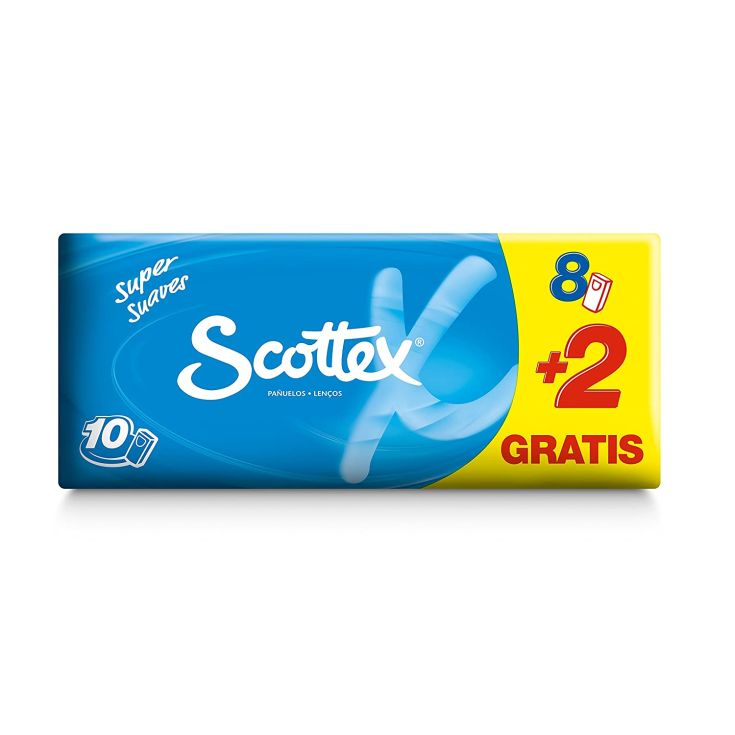 scottex pañuelos 8+2ud