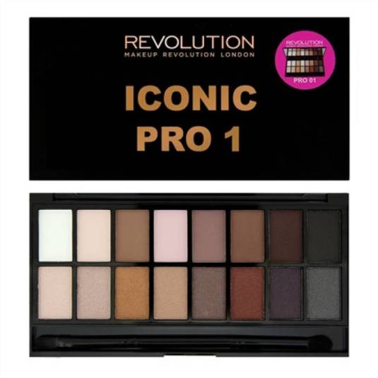 revolution eyeshadow palette iconic pro 1