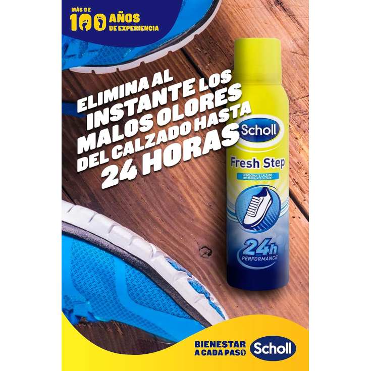 scholl fresh step desodorante calzado 150ml 