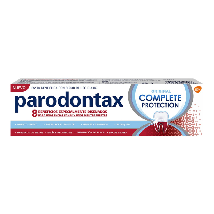 parodontax original complete protection pasta dentifrica 75ml parodontax original complete protection pasta dentifrica 75ml