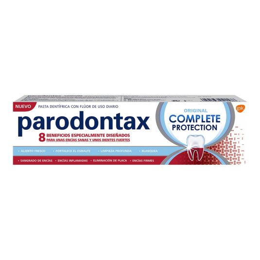 parodontax original complete protection pasta dentifrica 75ml
