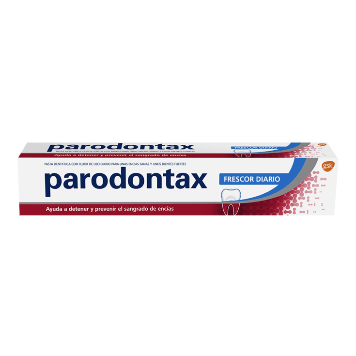 parodontax pasta dentifrica con fluor frescor diario 75ml