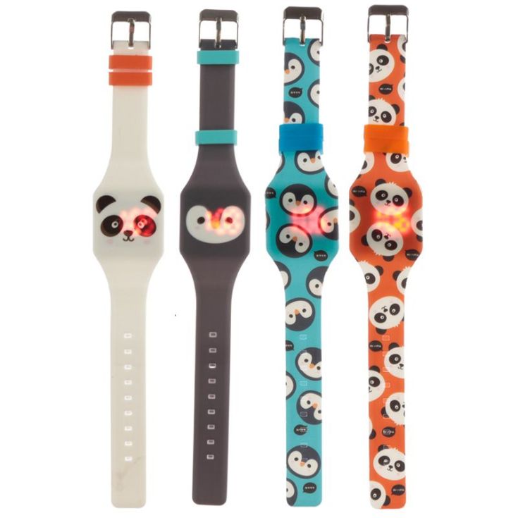 reloj digital de silicona cutiemals animales adorables con luz led reloj digital de silicona cutiemals animales adorables con luz led