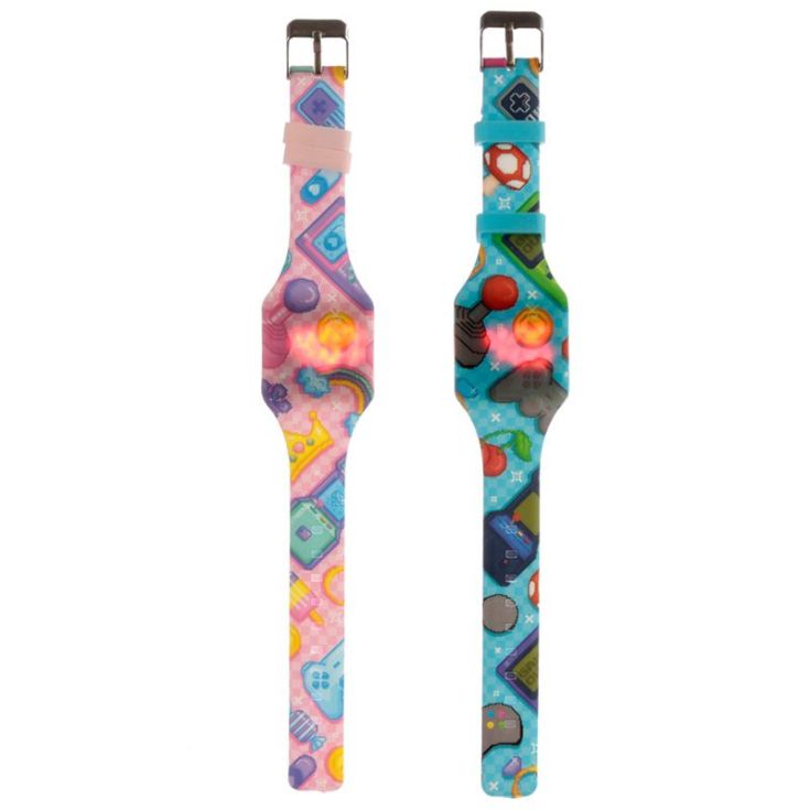 reloj digital de silicona game over con luz led reloj digital de silicona game over con luz led