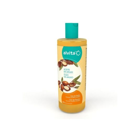 alvita gel de baño aceite argan 750ml