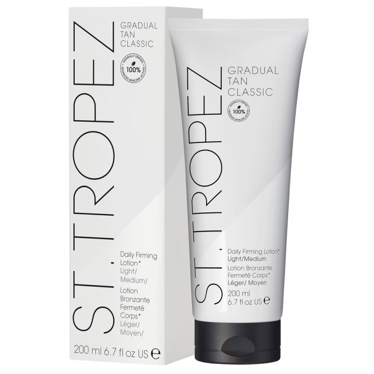 st.tropez gradual tan classic daily firming lotion light/dark 200ml 