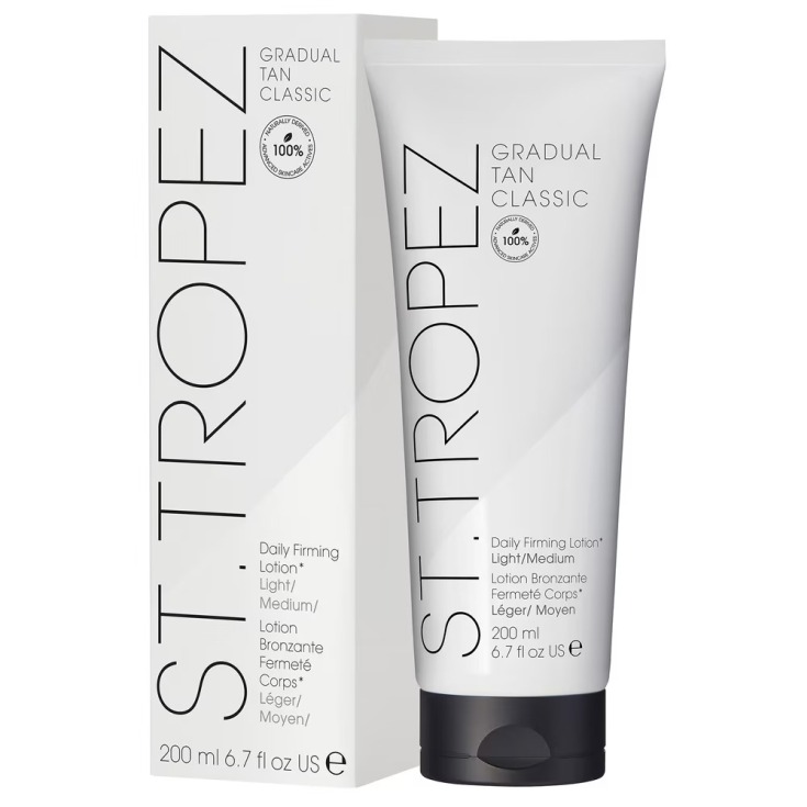 st.tropez gradual tan classic daily firming lotion light/medium 200ml 