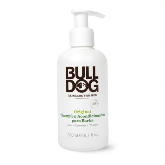 bulldog champu 2 en 1 para barba 200ml