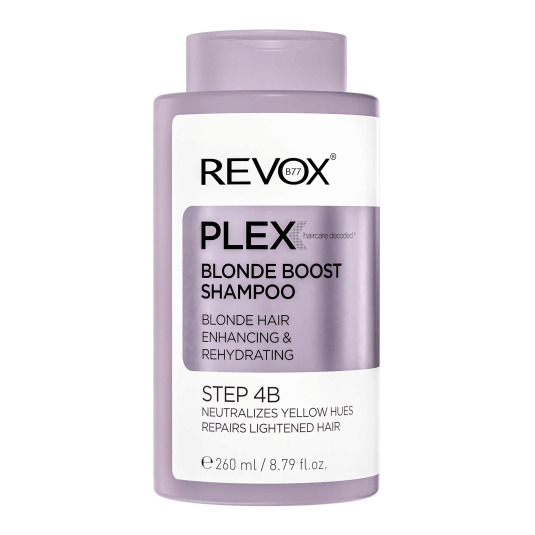 revox b77 plex blonde boosting shampoo paso 4b 260 ml revox b77 plex blonde boosting shampoo paso 4b 260 ml