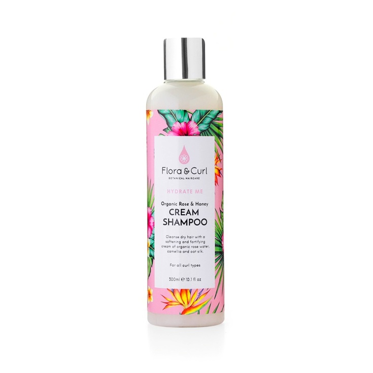 flora & curl organic rose & honey crema de champu 300ml flora & curl organic rose & honey crema de champu 300ml