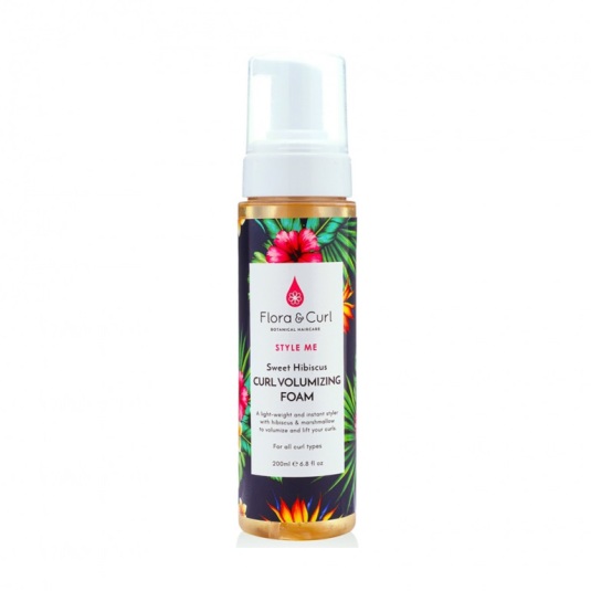 flora & curl sweet hibiscus curl volumizing foam dosificador 200ml