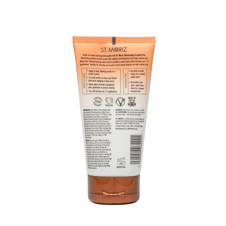 st moriz autobronceador locion glow gradual