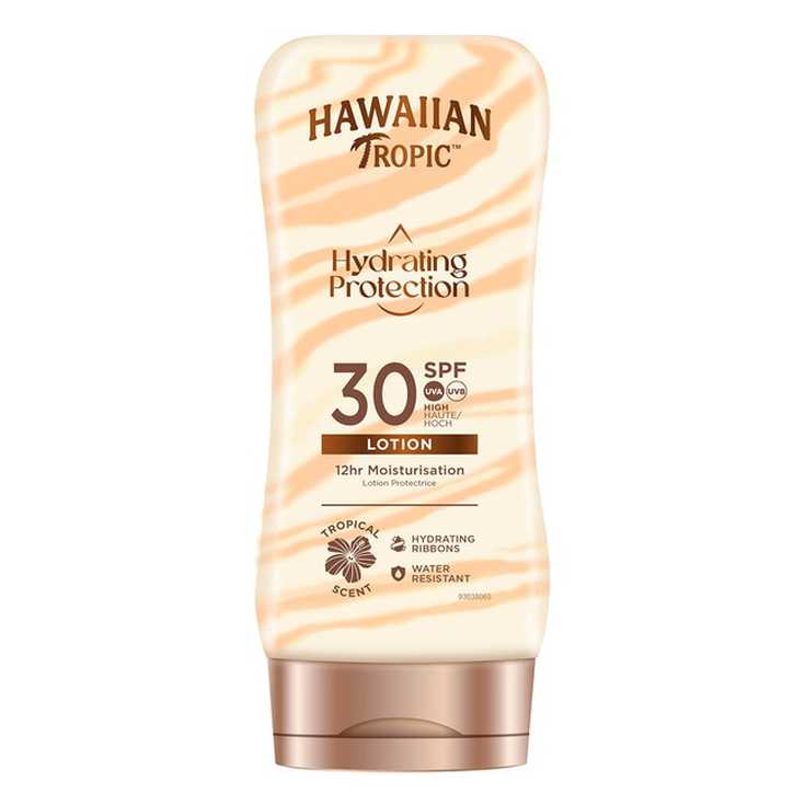 hawaiian tropic silk hydration sun lotion spf30 180ml