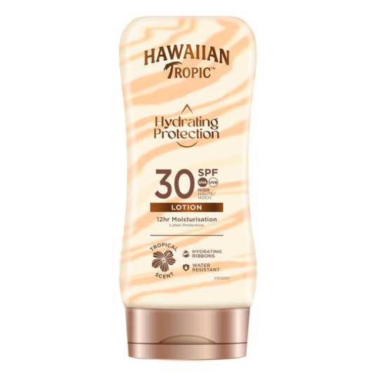 hawaiian tropic silk hydration sun lotion spf30 180ml