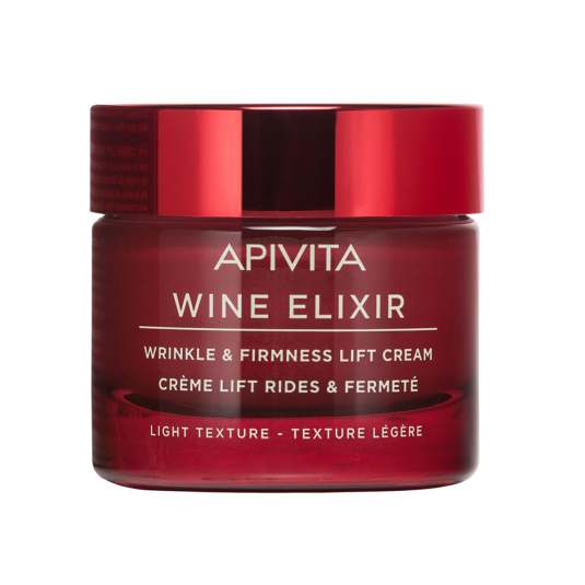 apivita wine elixir crema antiedad textura ligera 50ml