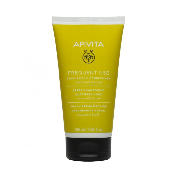 apivita acondicionador uso diario camomila y miel 150ml apivita acondicionador uso diario camomila y miel 150ml