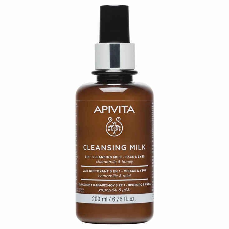 apivita cleansing milk leche limpiadora 3 en 1 200ml