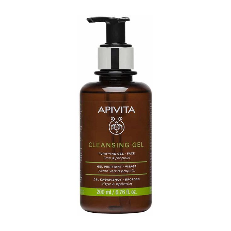 apivita cleasing gel limpiador facial 200ml apivita cleasing gel limpiador facial 200ml