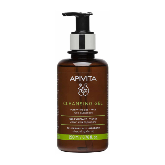 apivita cleasing gel limpiador facial 200ml