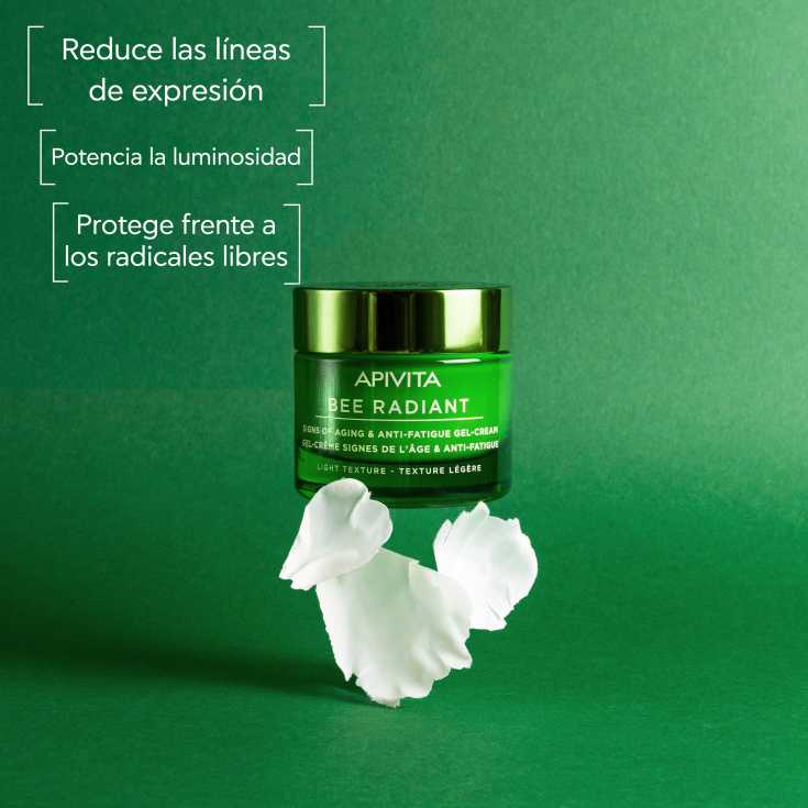 apivita bee radiant gel-crema antiedad 50ml