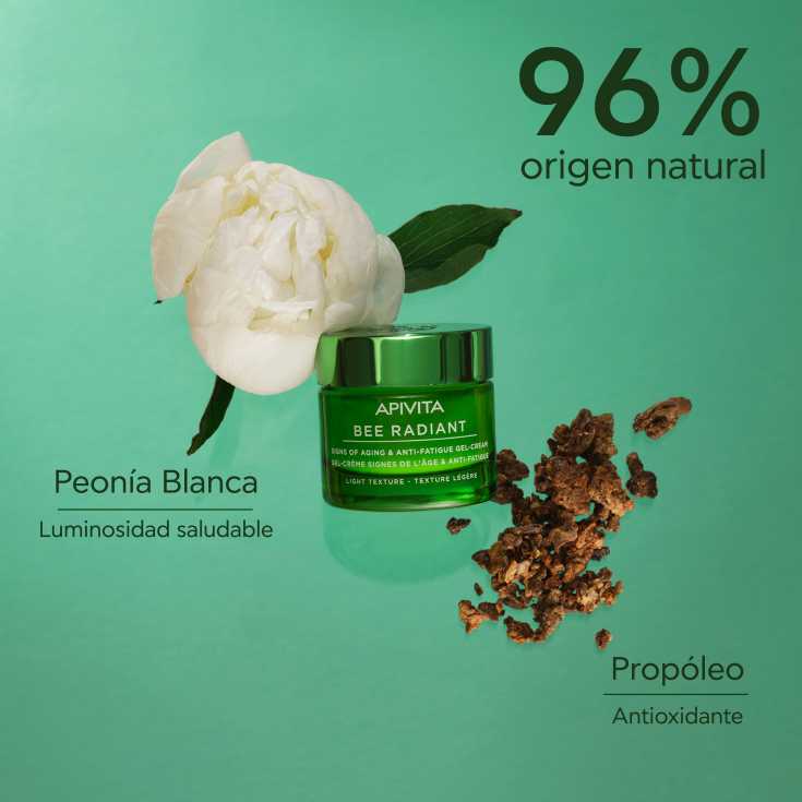 apivita bee radiant gel-crema antiedad 50ml