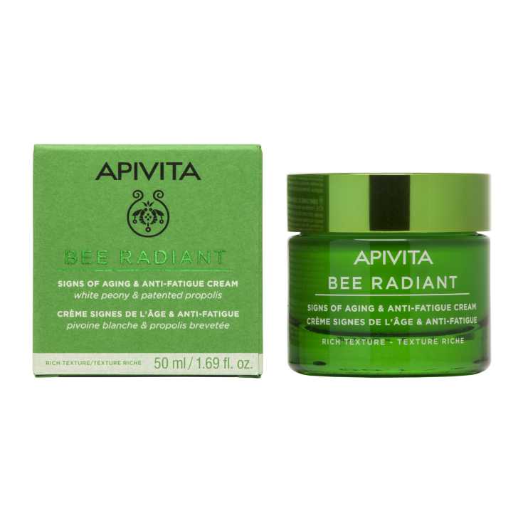 apivita bee radiant crema antiedad textura rica 50ml