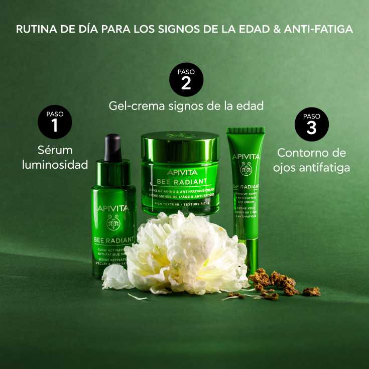 apivita bee radiant crema antiedad textura rica 50ml