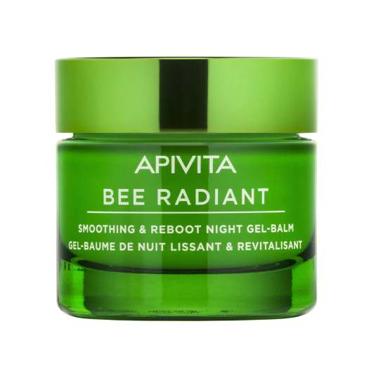 apivita bee radiant gel-balsamo de noche antiedad 50ml