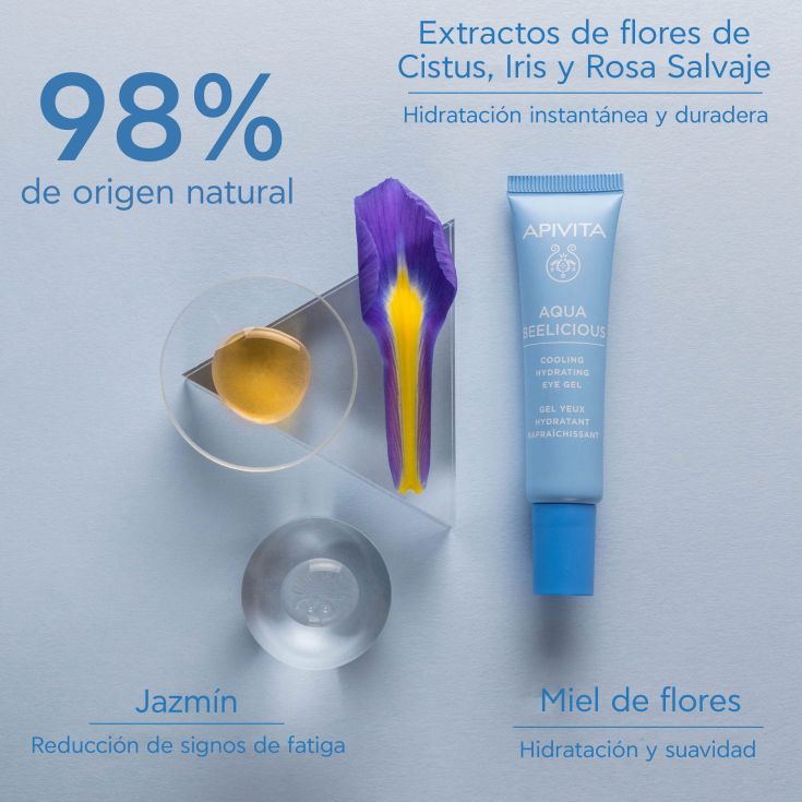 apivita aqua beelicious eye cream 15ml