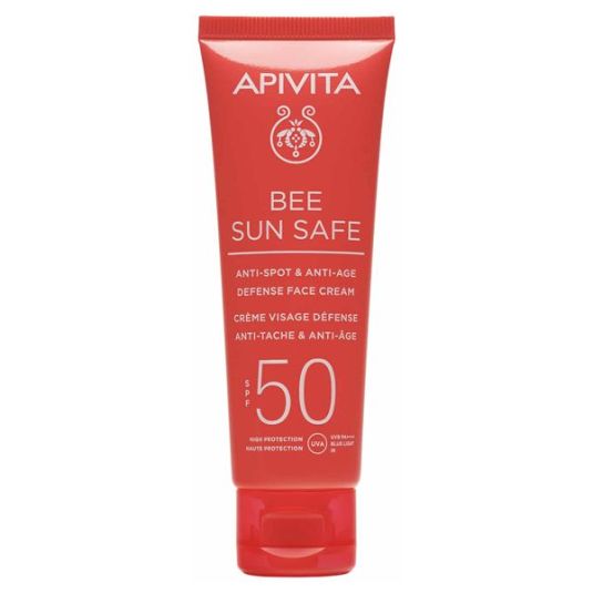 apivita bee sun safe crema antiedad & antimanchas spf50 50ml