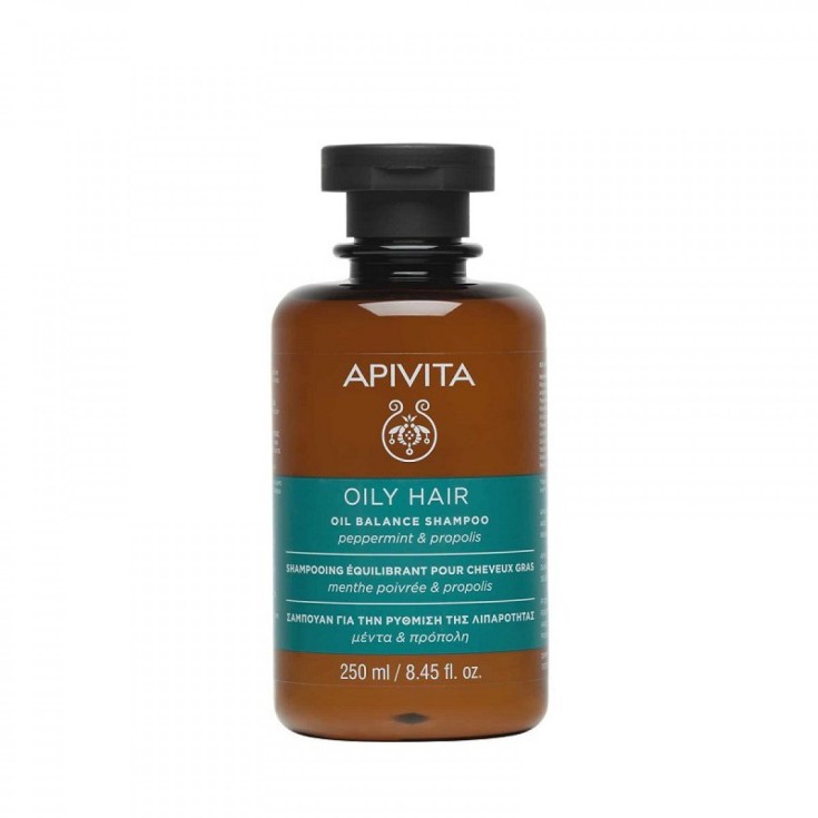 apivita champu equilibrante cabello graso 250ml apivita champu equilibrante cabello graso 250ml