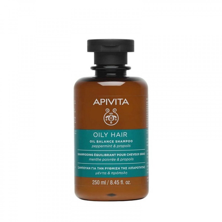 apivita champu equilibrante cabello graso 250ml