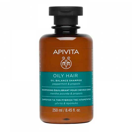 apivita champu equilibrante cabello graso 250ml