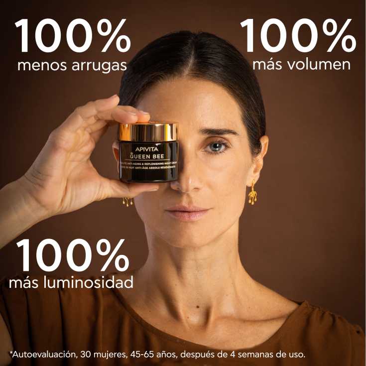 apivita queen bee crema de noche reconstituyente antiedad 50ml