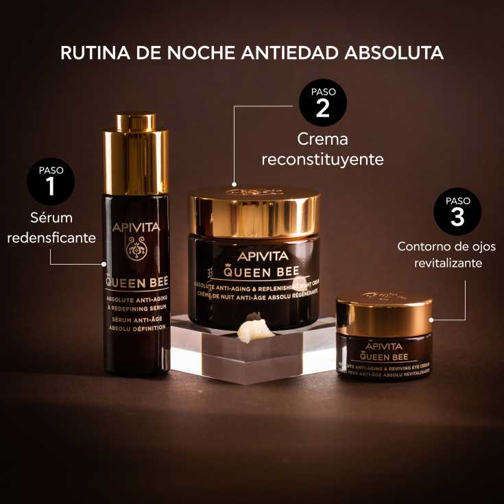 apivita queen bee crema de noche reconstituyente antiedad 50ml