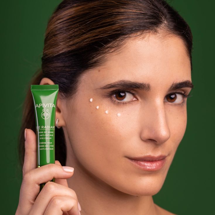 apivita bee radiant crema contorno de ojos antiedad 15ml