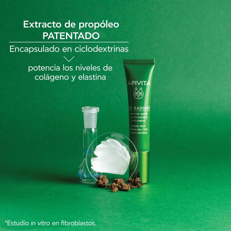 apivita bee radiant crema contorno de ojos antiedad 15ml