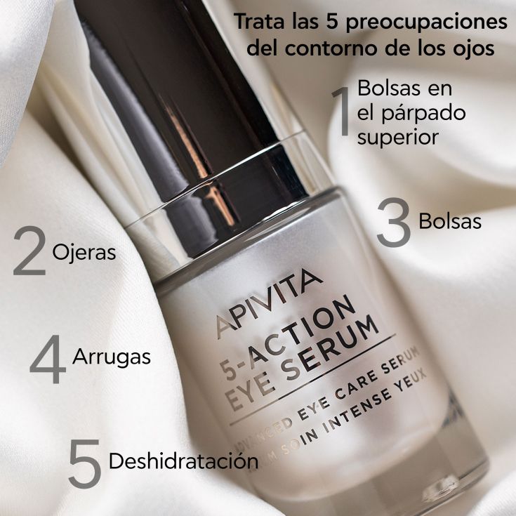 apivita 5-action eye serum 15ml