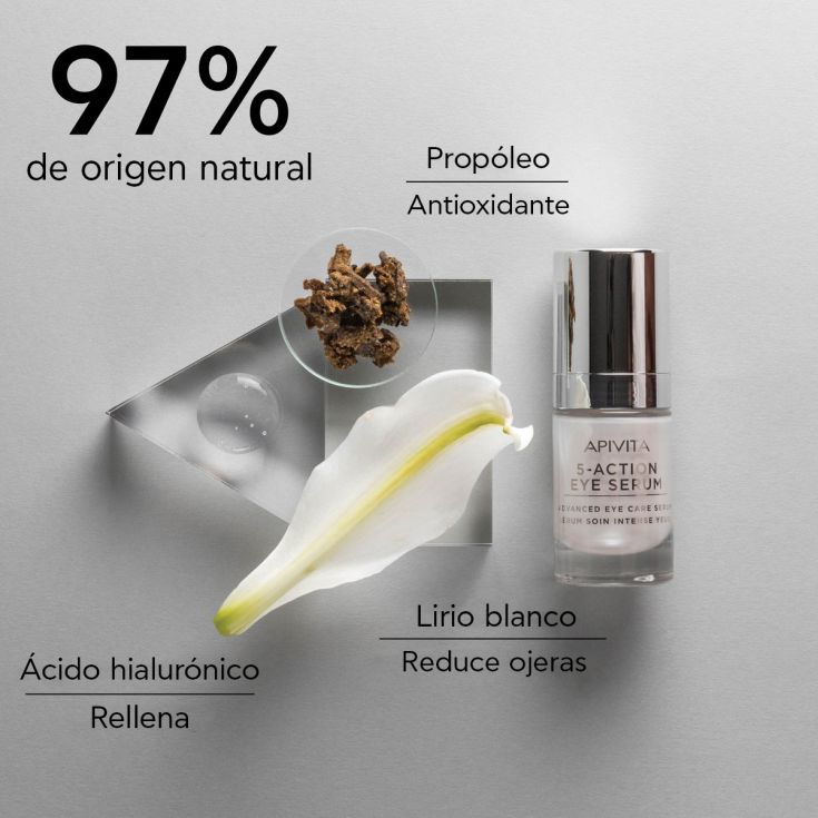 apivita 5-action eye serum 15ml