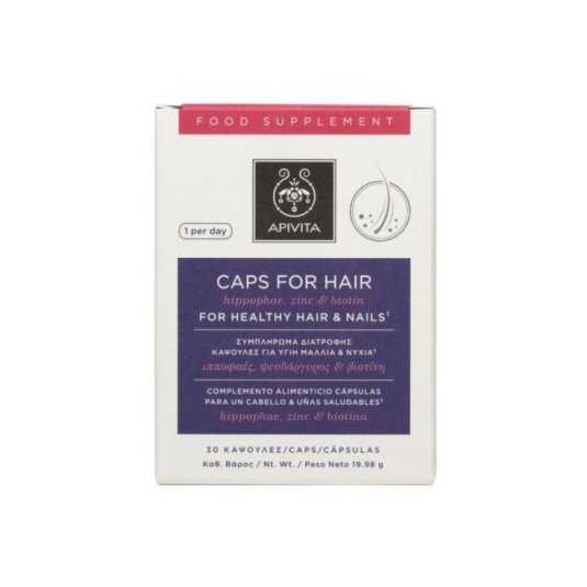 apivita complemento alimenticio anti caida cabello 30 capsulas