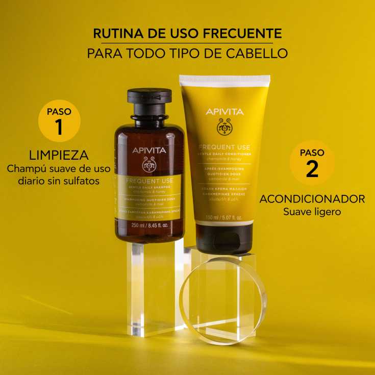 apivita acondondicionador suave de uso diario