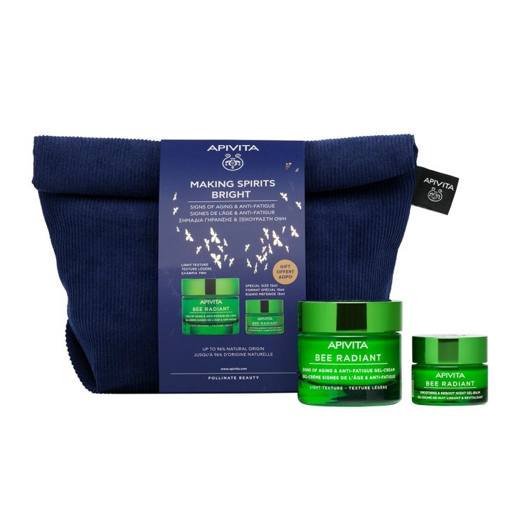 apivita cofre bee radiant gel-crema + regalo crema de noche 15ml apivita cofre bee radiant gel-crema + regalo crema de noche 15ml