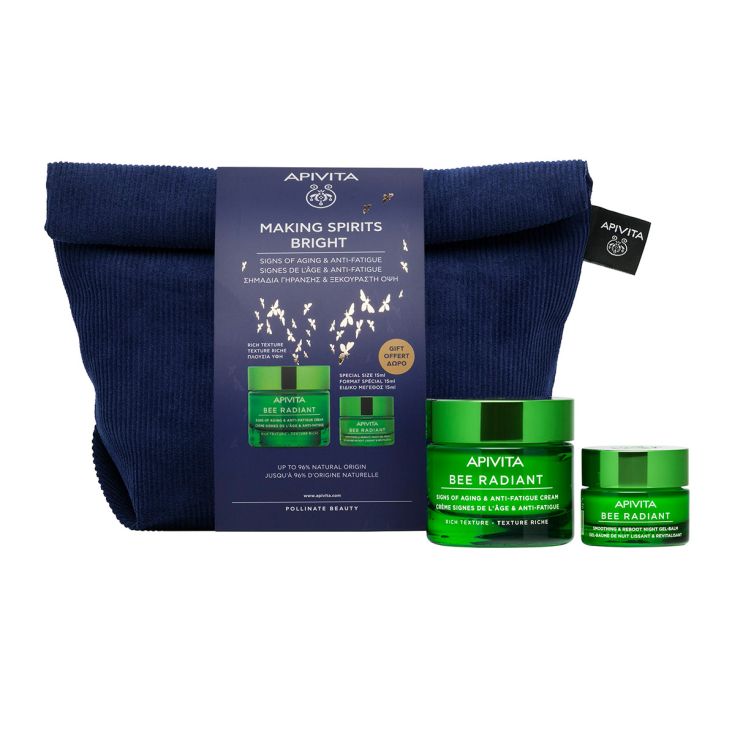 apivita cofre bee radiant crema + regalo crema de noche 15ml apivita cofre bee radiant crema + regalo crema de noche 15ml