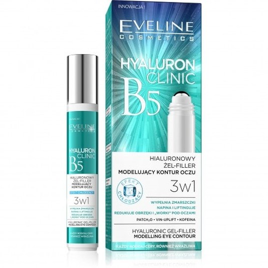 eveline cosmetics hyaluron clinic b5 crema antiedad contorno de ojos roll-on eveline cosmetics hyaluron clinic b5 crema antiedad contorno de ojos roll-on
