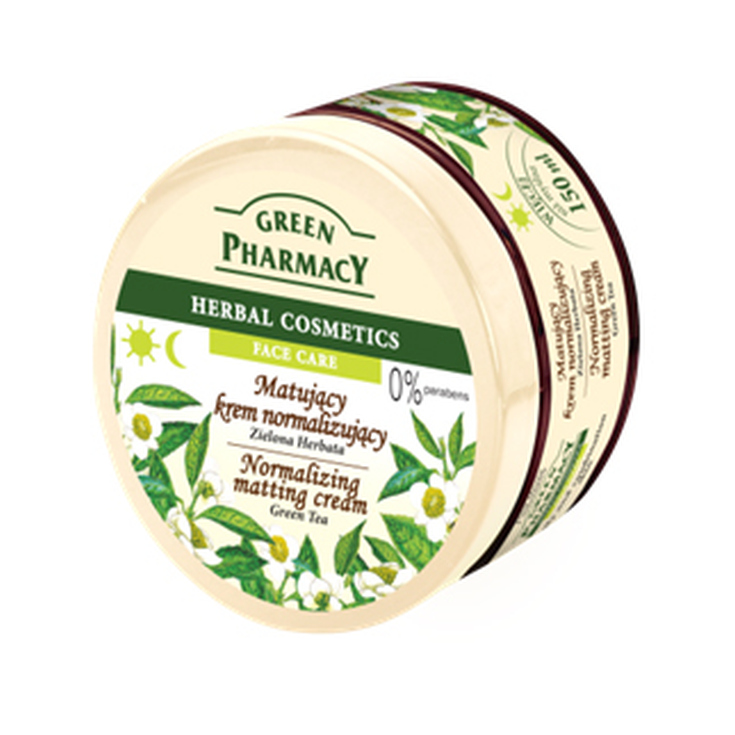 green pharmacy crema facial te verde 150ml