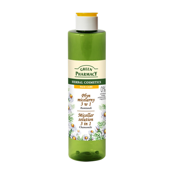 green pharmacy agua micelar de camomila 250ml green pharmacy agua micelar de camomila 250ml
