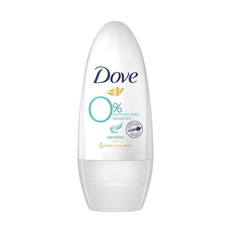 dove sensitive desodorante 0% aluminio roll-on 50ml dove sensitive desodorante 0% aluminio roll-on 50ml
