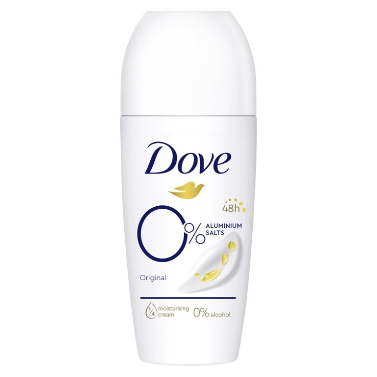 dove desodorante original 0% roll on 50ml