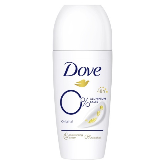 dove desodorante original 0% roll on 50ml