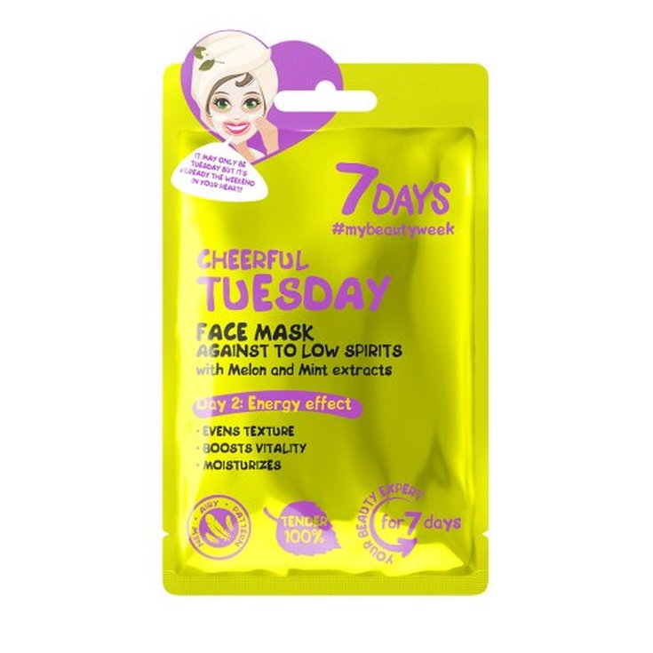 7days dia 2 cheerful tuesday mascarilla facial 28g